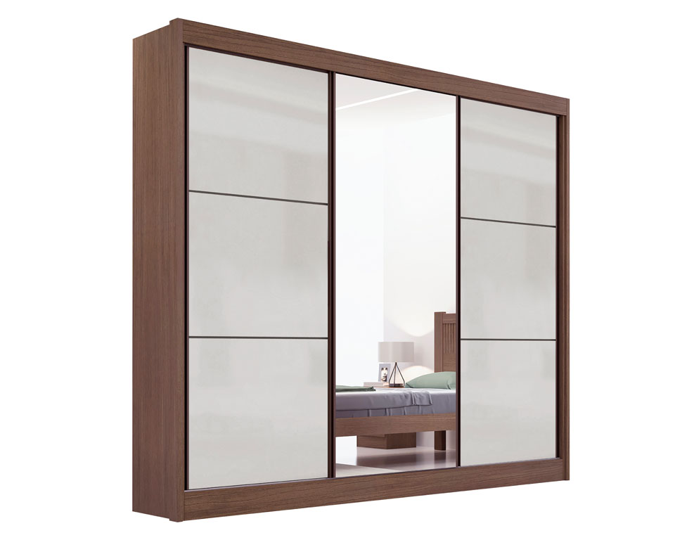 Roupeiro Cristal 3 Portas - Imagem 9