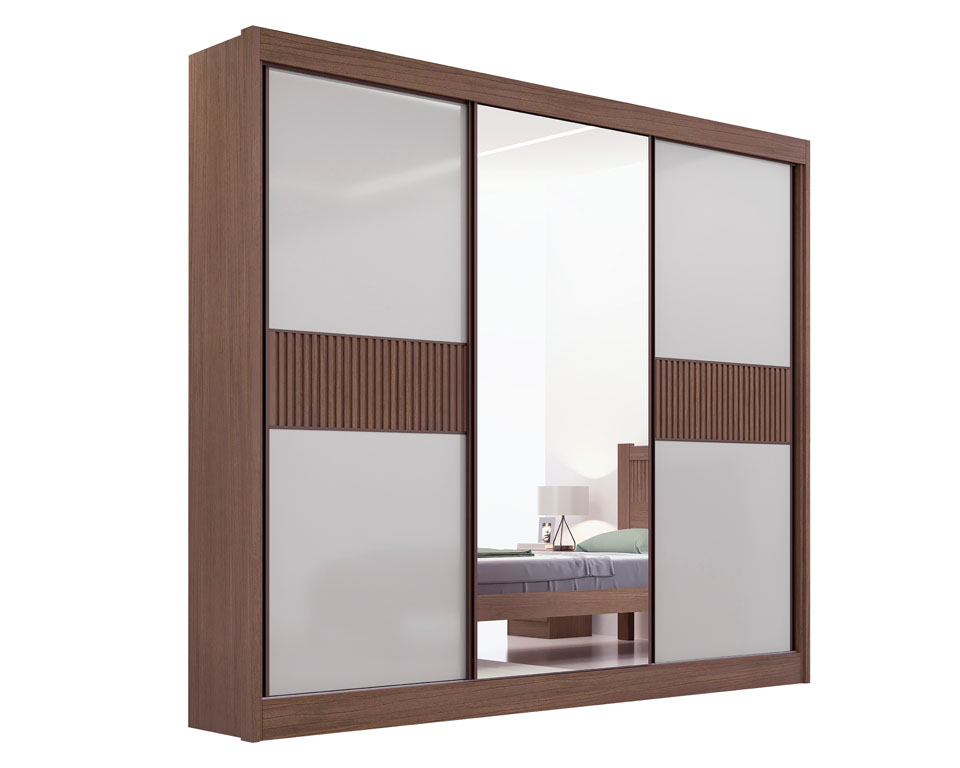 Roupeiro Cristal 3 Portas - Imagem 11