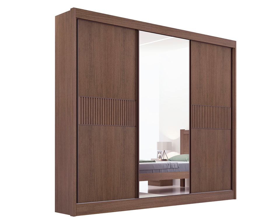 Roupeiro Cristal 3 Portas - Imagem 7