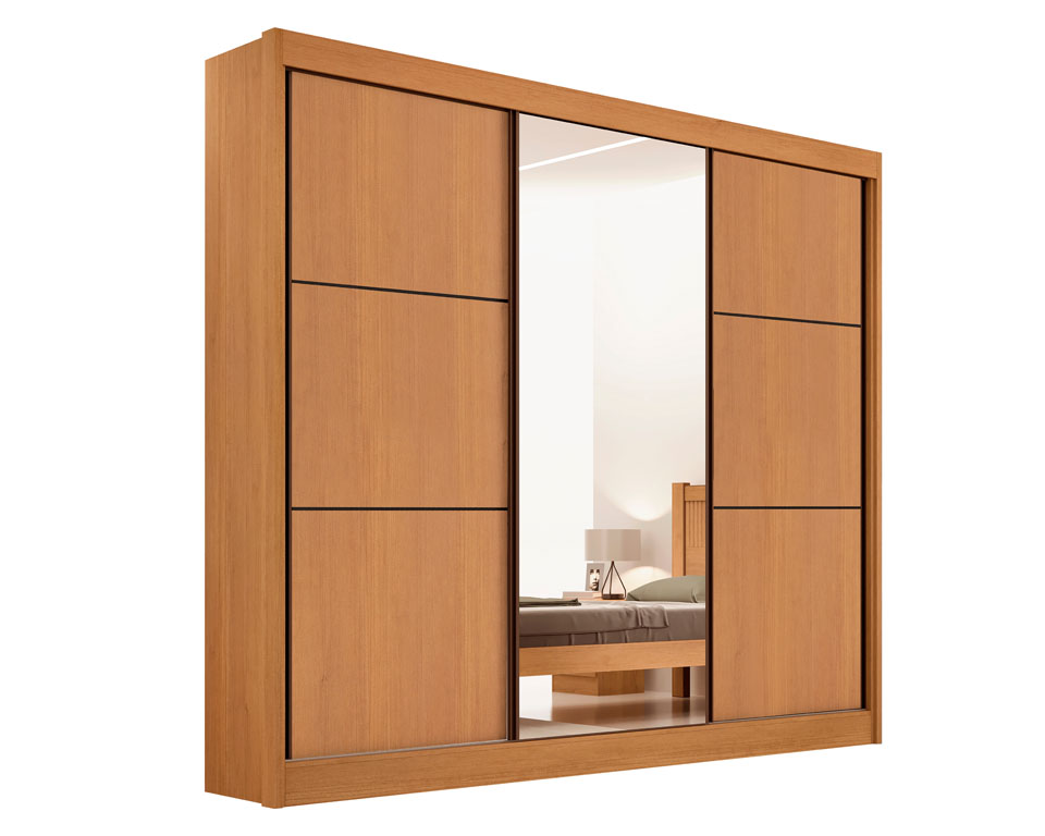 Roupeiro Cristal 3 Portas - Imagem 4