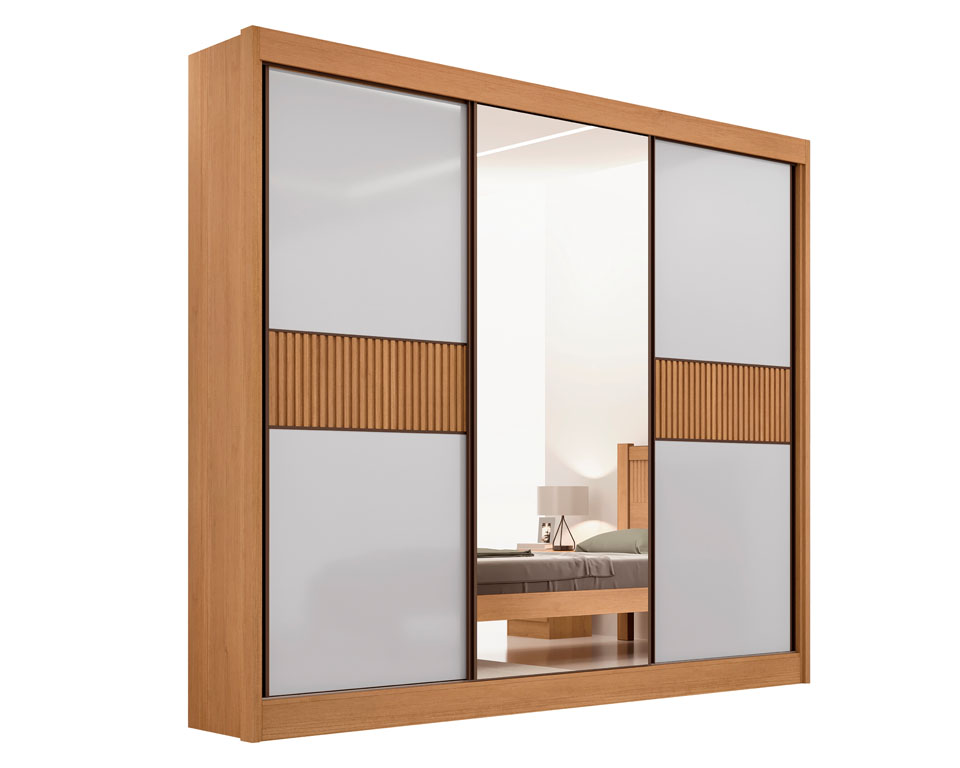 Roupeiro Cristal 3 Portas - Imagem 5