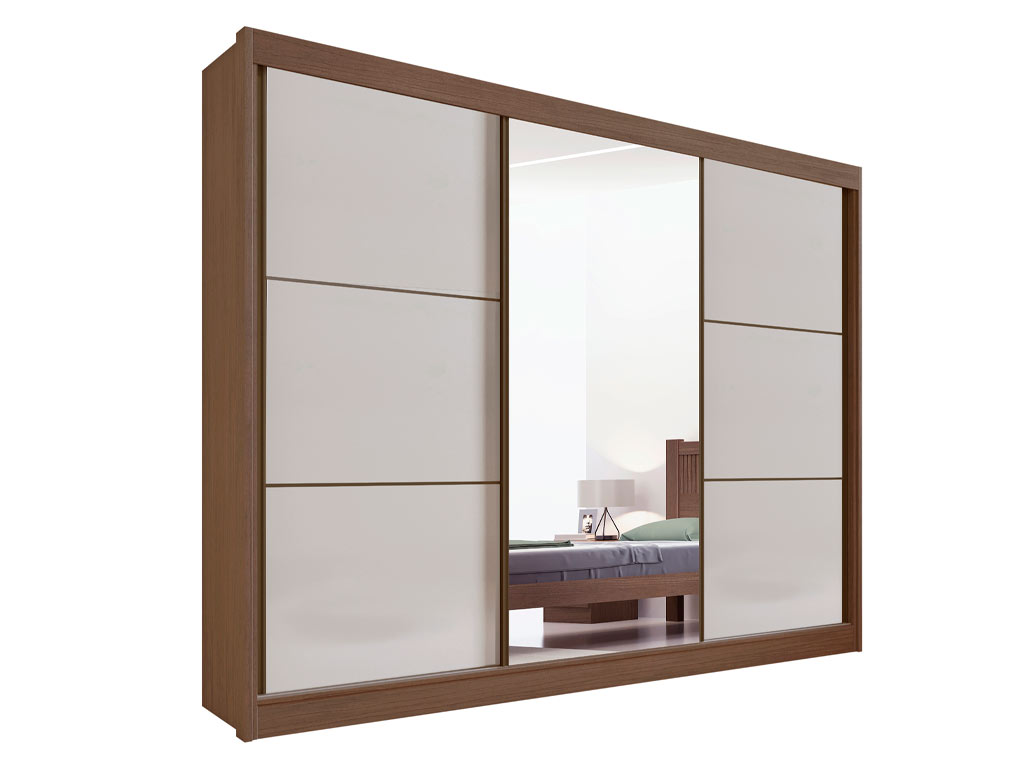 Roupeiro Los Angeles 3 Portas - Imagem 3