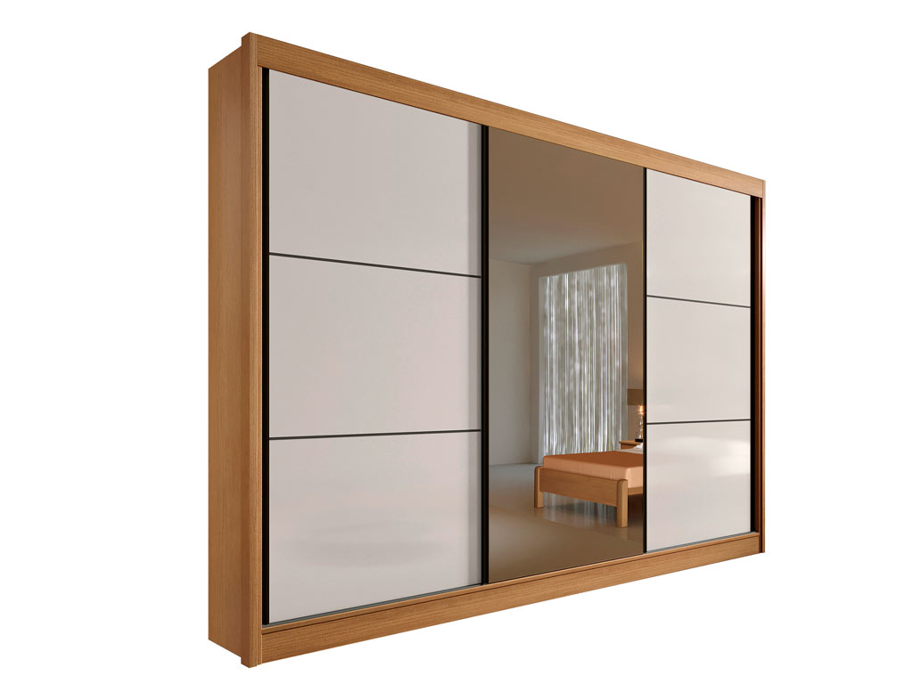 Roupeiro Los Angeles 3 Portas - Imagem 6