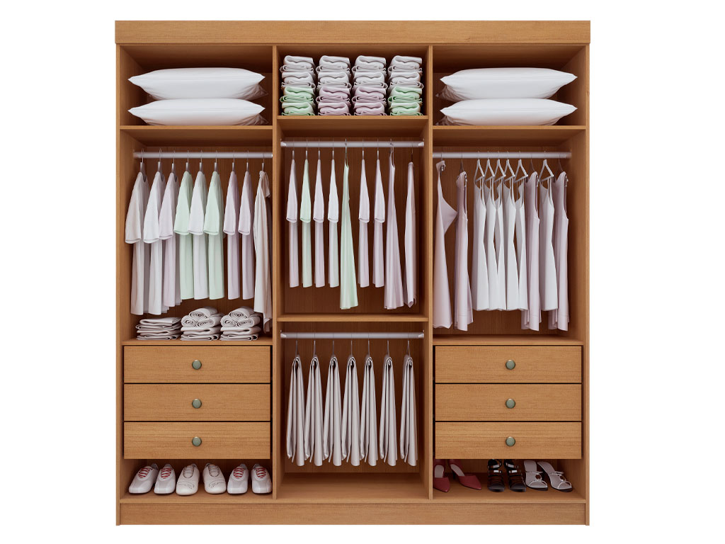 Roupeiro Colibri 6 Portas - Imagem 5