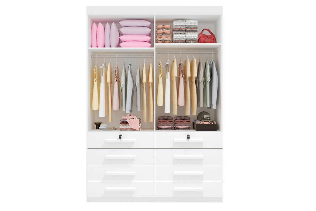 Roupeiro Mônaco 4 Portas - Imagem 10