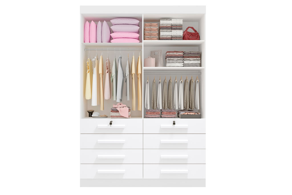 Roupeiro Mônaco 4 Portas - Imagem 9