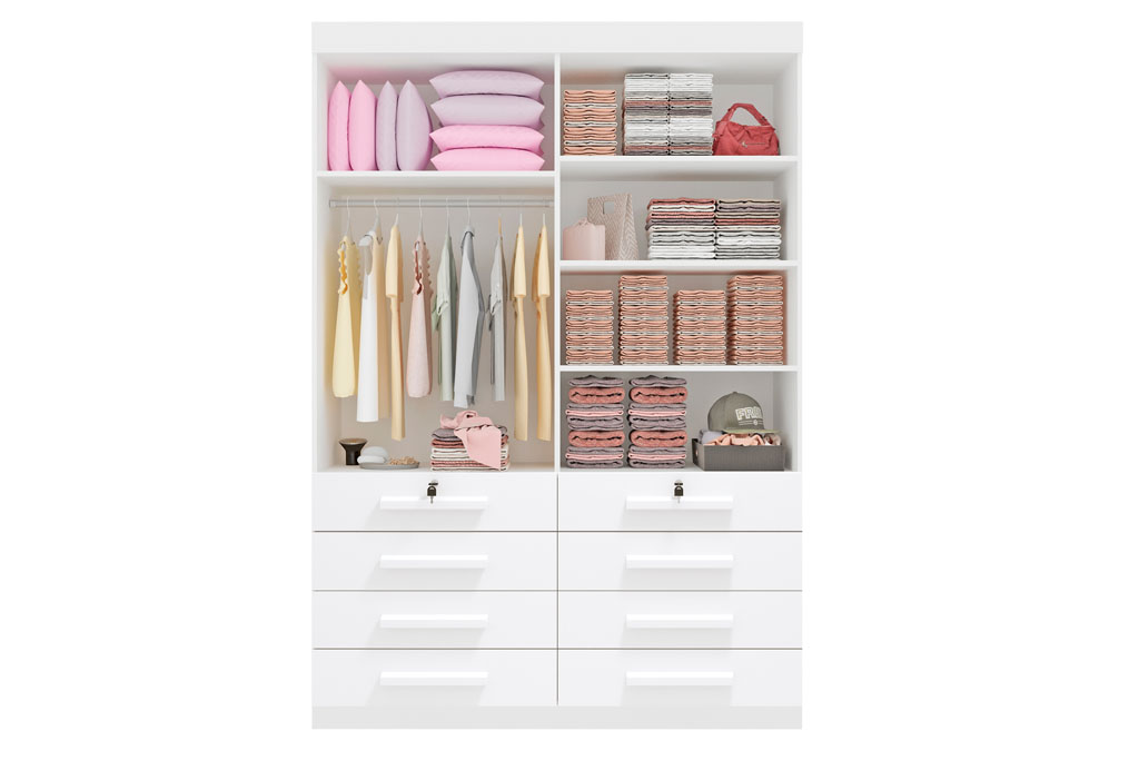 Roupeiro Mônaco 4 Portas - Imagem 8