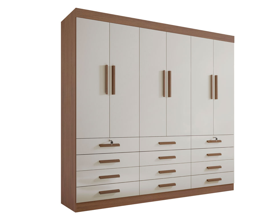 Roupeiro Mônaco 6 Portas - Imagem 3