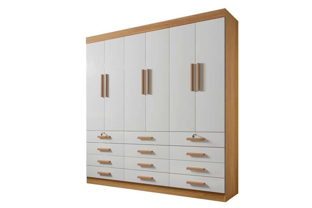 Roupeiro Mônaco 6 Portas - Imagem 5