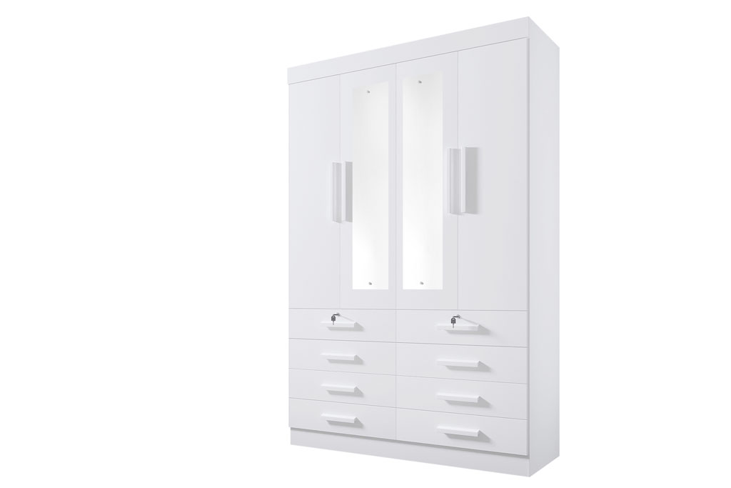 Roupeiro Mônaco 4 Portas - Imagem 7