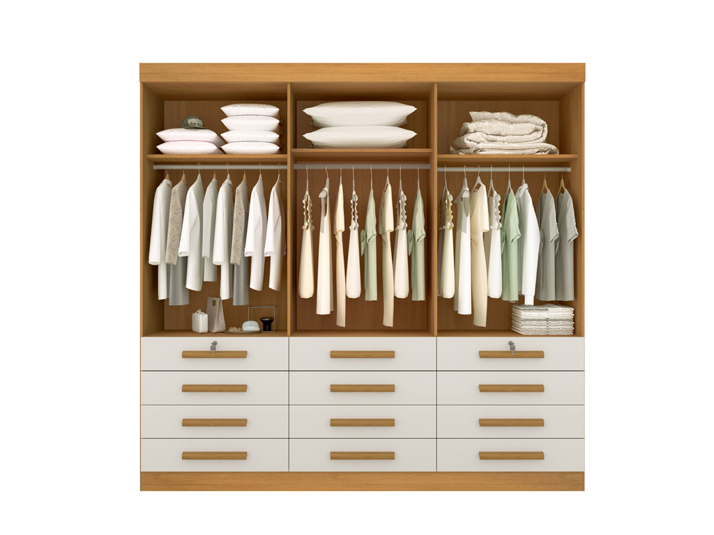 Roupeiro Mônaco 6 Portas - Imagem 9