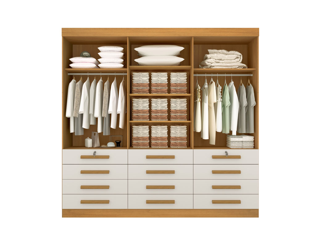 Roupeiro Mônaco 6 Portas - Imagem 8